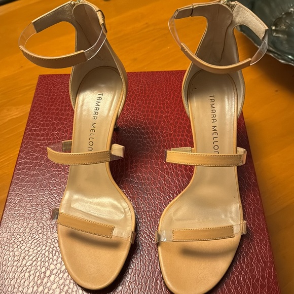 Tamara Mellon Nude Heels - Picture 3 of 8